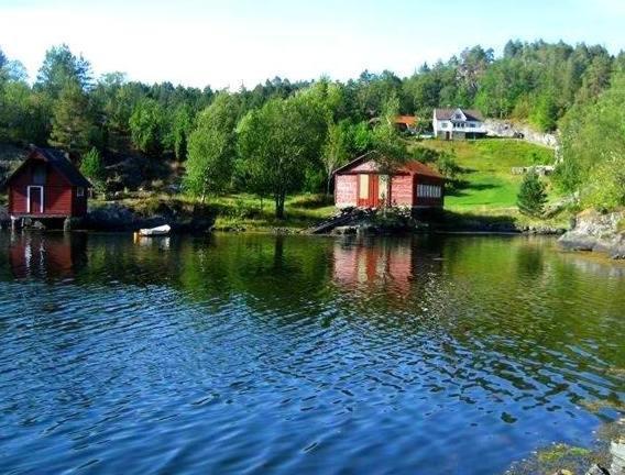 Holtarheim, Holidayhouse, Boat Included Eikefjord Kültér fotó